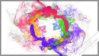 Colorful Particles Logo Reveal