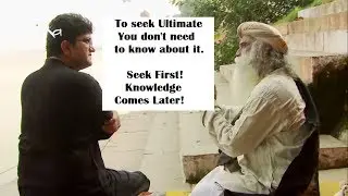Seeking for the ultimate always exists,though one is not aware of it!But in Installments || Sadhguru