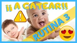Qué Hago❓ Mi Bebé NO GATEA😟. 7️⃣ Rutinas Para Lograrlo💪RUTINA3️⃣