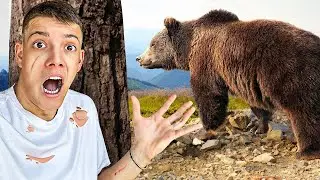 PROVEO SAM 24H SA MEDVEDOM U ŠUMI ! *nije se dobro zavrsilo*