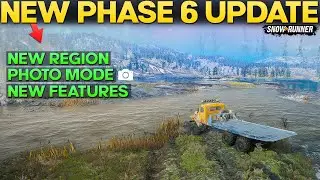 New Phase 6 Update New Features and Region Photo Mode in SnowRunner Everything You Need to Know