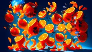 Copyright Free Video Background (No Sound) - Aesthetic Animated Screensaver / TV Art Wallpaper