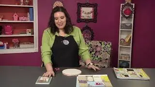 How to display a photo in a hoop design on Scrapbook Soup with host Julie Fei Fan Balzer (313-5)