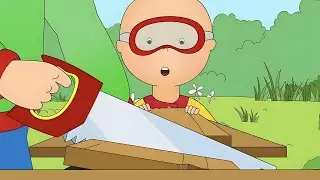 Caillou baut eine Gartenfestung | Die Neuen Abenteuer von Caillou