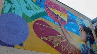 The Making of a Mural & Building Community