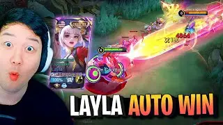 New Layla Collector skin = Auto win | Mobile Legends