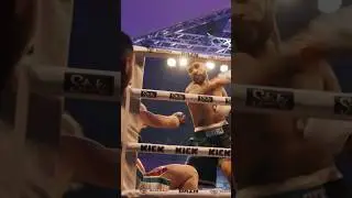 FaZe Temper 1st Round TKO (3 knockdowns in 1 round) #daznboxing #misfits #ko