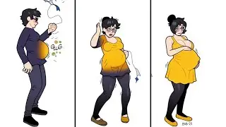 From Balloon to Baby Bump | TG TF Comic Dub 160