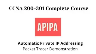 Automatic Private IP Addressing APIPA in Cisco Packet Tracer