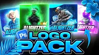 Awesome Gaming Logo Pack For Free | Photoshop Template PacK @AlightZer
