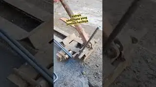cara tekuk besi super cepat hemat tenaga