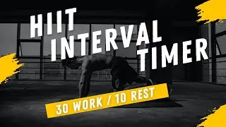 INTERVAL TRAINING: 30 seconds/10 seconds rest | Intervalo de 30 Segundos / 10 segundos de descanso