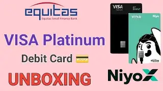 Equitas bank debit card unboxing | equitas zero balance account |equitas small finance bank in hindi