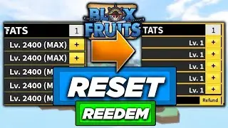 How To RESET STATS In Blox Fruits Roblox! ✅ Get A Free Stat Reset in Blox Fruits (Roblox) RESET CODE