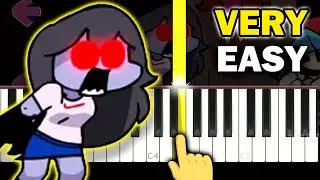 Manifest - Friday Night Funkin (vs Sky Mod) - VERY EASY Piano tutorial