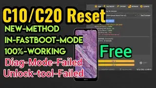 Nokia C20 Reset In Fastboot Mode Latest Method |Diag Mode Failed Avengers,Unlocktool,CM2 Failed|