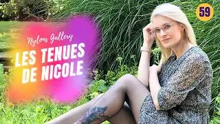 Les Tenues de Nicole 👠 Effortless Elegance in Nylon, Stockings & High Heels – Style Story