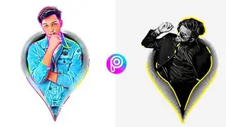 Photo editing PicsArt | Cone pop out effect like pop out effect | PicsArt editing