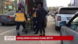 Gençlerin kavgası kanlı bitti!