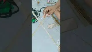 Tutorial bikin layangan bulat
