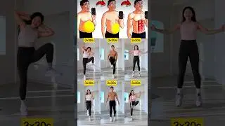 서서 따라하는 뱃살운동 같이 하실분~? #뱃살운동 #복근운동 #오운완