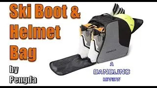 PENGDA Ski Boot & Helmet Padded Travel Bag
