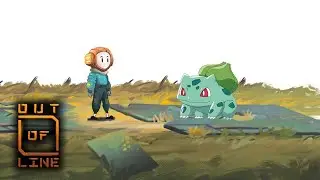 Little Green Buddies in Out of Line