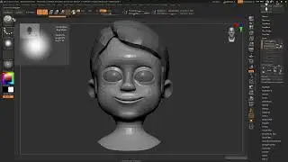 4) ZBrush 2023.2.1 - How to apply a symmetry on a 3D or 2D model