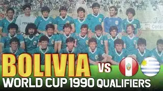 BOLIVIA World Cup 1990 Qualification All Matches Highlights | Road to Italy