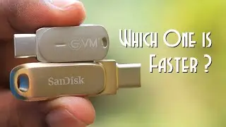Speed Test - EVM Elite Nano vs SanDisk Dual Drive Luxe GOLD | Which one is faster?