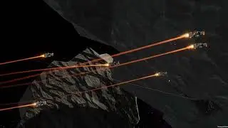 Nebulous: Fleet Command | Trying out my Corvette Swarm Fleet