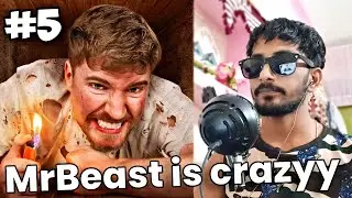 Poonia Reacts to MrBeast Spent 7 Days Buried Alive
