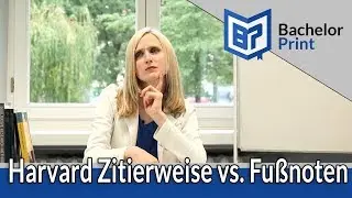 HARVARD Zitierweise vs. DEUTSCHE Zitierweise