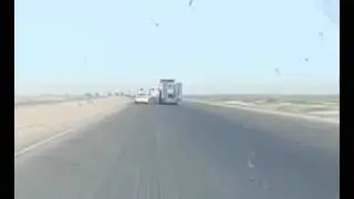 Irak'ta ABD'nin ikmal konvoyuna EYP saldırı yapıldı saldırı anı videosu İran destekli milislere ait