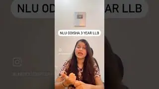 NLU ODISHA 3 year LLB