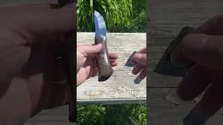 Нож из кованой х12мф Бегемот