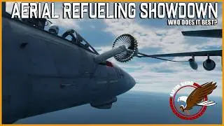Aerial Refueling Showdown! Which Jet is the Easiest to Tank with? | #dcs 4K 60 FPS VR