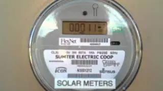 Bi-directional Meter on our Net-Zero Parade Model Home