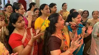 गणेश संग हनुमाना II बधाई संकीर्तन II राकेश बबीता गुप्ता निवास