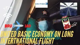 United Airlines Basic Economy Review 2021 | Long International Flight | 787-10
