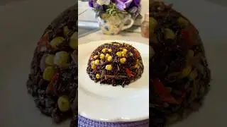 ЧЁРНЫЙ РИС С ОВОЩАМИ