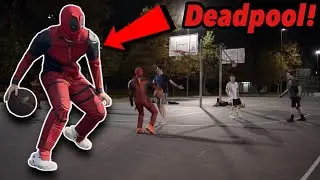 Deadpool EXPOSES Trash Talking Hoopers! 5v5 Basketball
