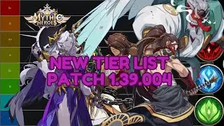 Mythic Heroes - New Tier List (Patch 1.39.004)