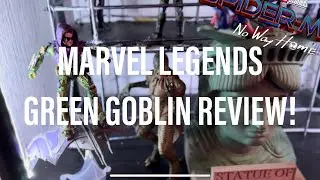 MARVEL LEGENDS GREEN GOBLIN FULL FIGURE REVIEW!!