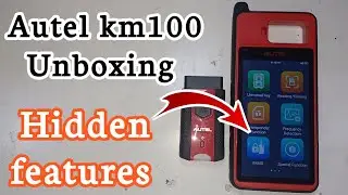 km100 key programmer | Km100 unboxing | autel km100 review | 😱 autel km100 hidden features