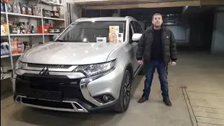 Mitsubishi Outlander 2013-2021 г.в. Установка сигнализации с автозапуском своим руками StarLine А93.