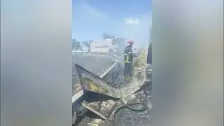 Şanlıurfa’da faciadan dönüldü! Emniyet personelini taşıyan araçta yangın çıktı