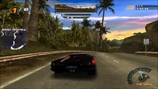 Need For Speed: Hot Pursuit 2 Gameplay - Tropical Sunset, Lambo Diablo [HD]