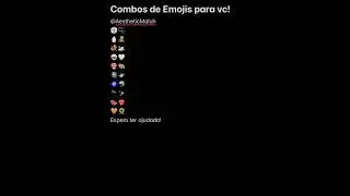 Combos de Emojis para vc! 🎨(leia desc)  #aesthetic #shorts #viraliza
