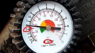 Tire pressure from R13 to R18